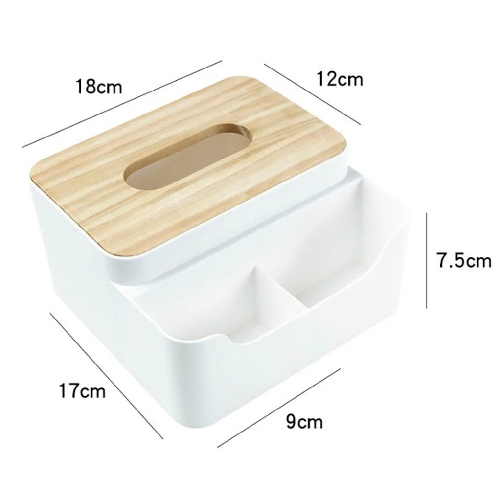 Настольная коробка для хранения косметических средств по уходу за кожей пластиковая стойка для хранения многосеточная коробка для салфеток ящик для хранения пультов дистанционного управления