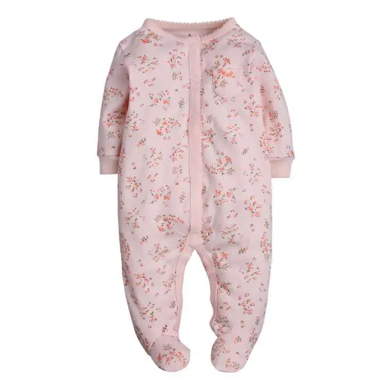 Orangemom/ модные детские пижамы; Одежда для маленьких девочек; одежда унисекс для маленьких мальчиков; хлопок; детские комбинезоны для новорожденных - Цвет: orange