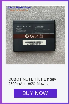 CUBOT MANITO Battery High Quality Original 3.8V 2350MAH Battery Replacement for CUBOT MANITO Smart Phone