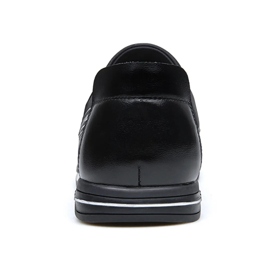 JAYCOSIN Men's Leather shoes Fashion Men's Gentleman Comfortable Fashion British Style Leather Shoes Men's Dress Shoes JUN24