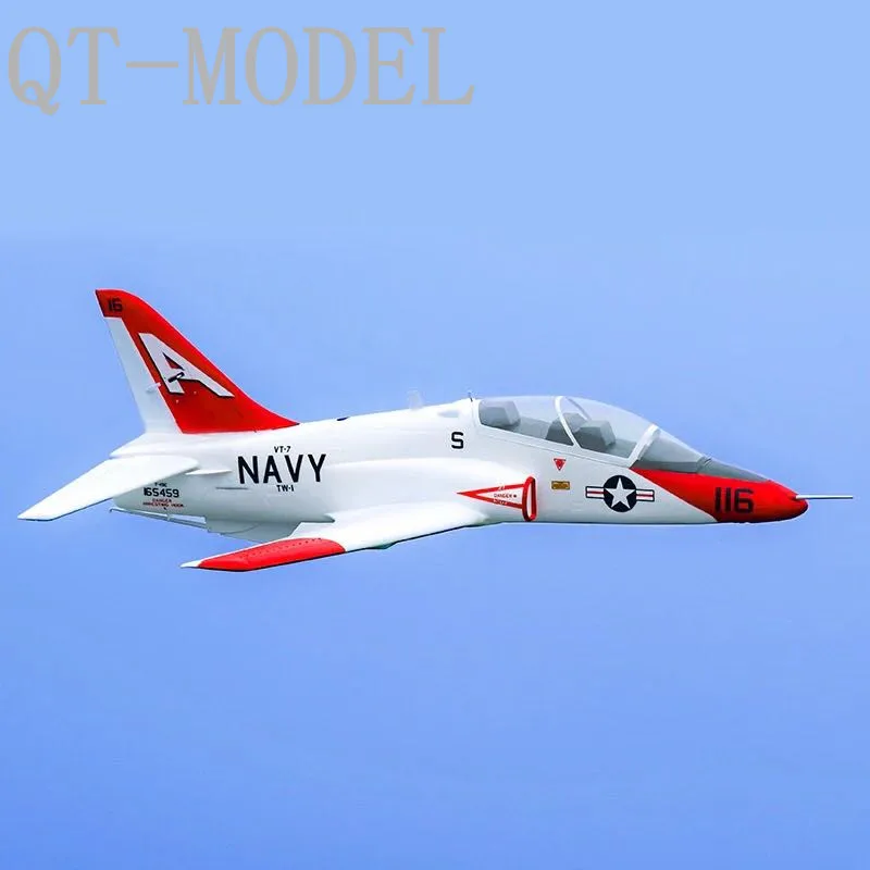 Электрический радиоуправляемый самолет QTmodel T45 T-45 70 мм партнер завод с FMS модель