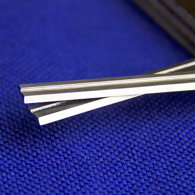 Planer Blades 82mm HSS Planer Blade 82 x 5.5 x 1.2 mm Reversible for Woodworking Machinery Parts