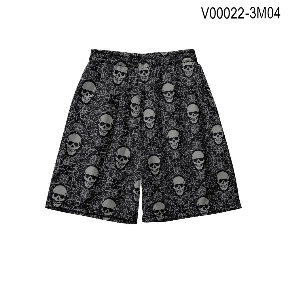 V00022 WAMNI летние мягкие пляжные шорты Уличная Хип-хоп 3D эластичные шорты Harajuku мужские женские свободные крутые креативные дизайнерские шаровые брюки - Цвет: V00022