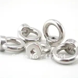 304 stainless steel Eye nut triangolo a forma di anello occhio di sollevamento set dado filettato dado fissaggio 304 stainless steel Eye nut triangolo a forma di anello occhio di sollevamento set dado filettato dado fissaggio
