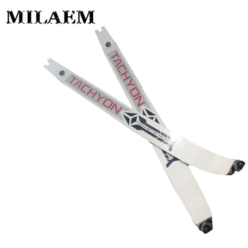 

1Pair Archery Recurve Bow Take Down Limbs 28lbs/30lbs 68inch 25H 66inch 23H Wood Lamination Limbs for Bow Hunting Shooting