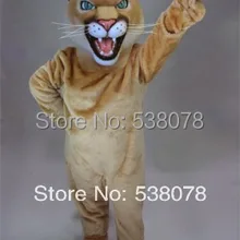 Взрослых Leopard Panther Cougar Маскоты костюм Маскоты te Маскоты наряд костюм нарядное платье для партии Карнавал Cosply рекламы sw661