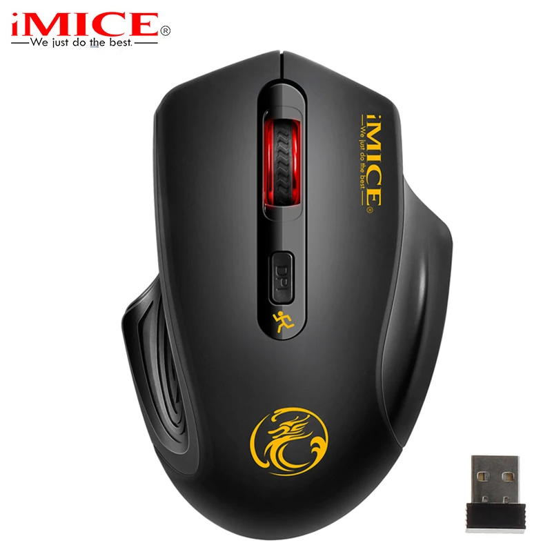 

2.4GHz Computer Wireless Mouse USB Optical Mini Ergonomic Power Saving Office Mause Cordless Mouse Mice For Laptop PC Computer