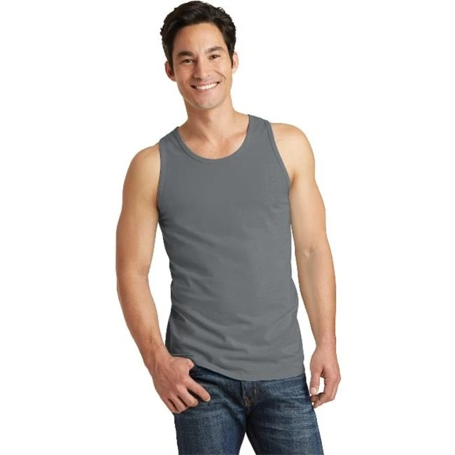 Port & Co PC099TT Pigment-Dyed Tank Top Pewter - 3XL