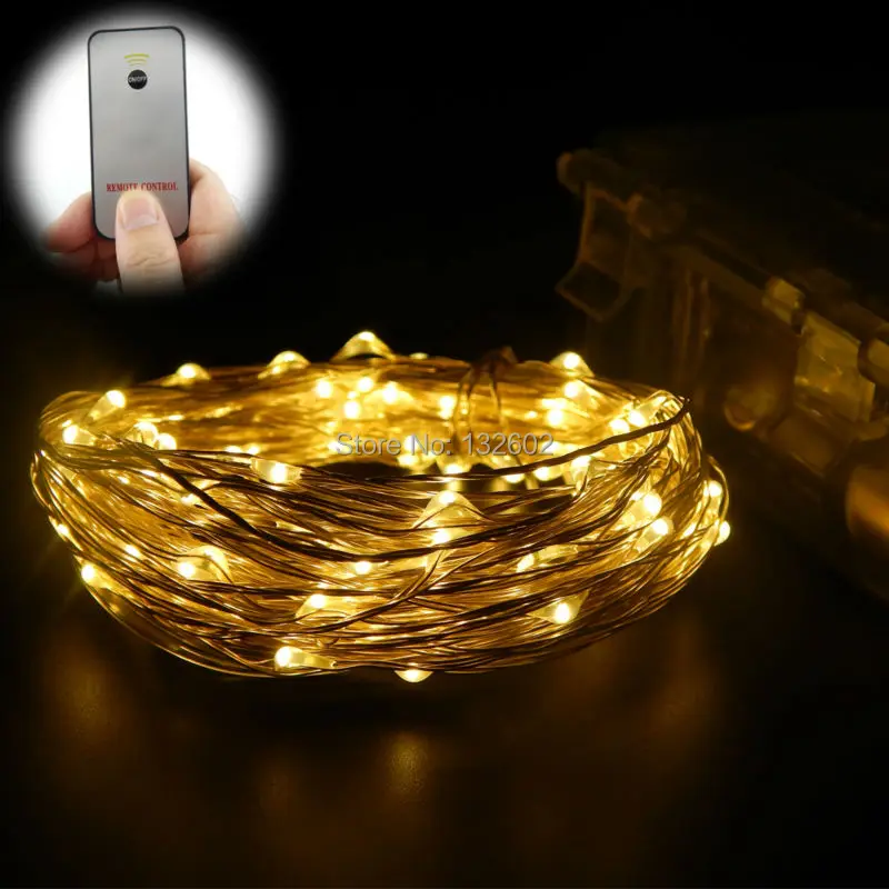 Aliexpress.com : Buy 33Ft/20Ft 8 Modes Waterproof Battery Operated LED String Lights Lighting ...