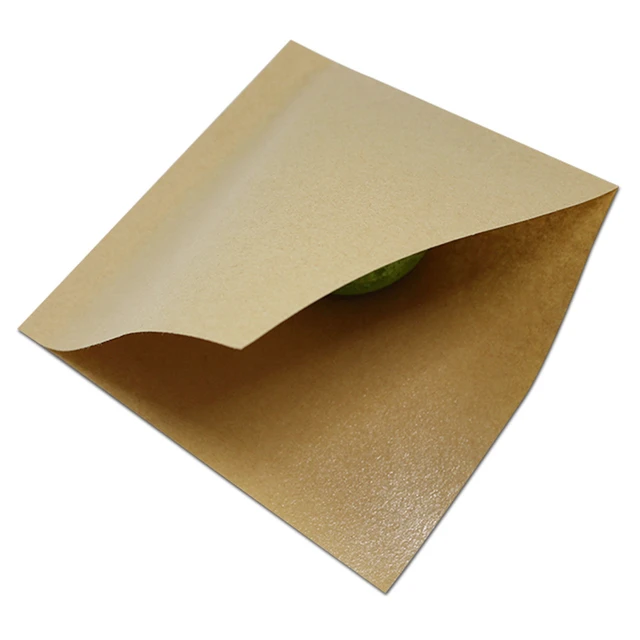 Pochette papier kraft aller-retour résistante