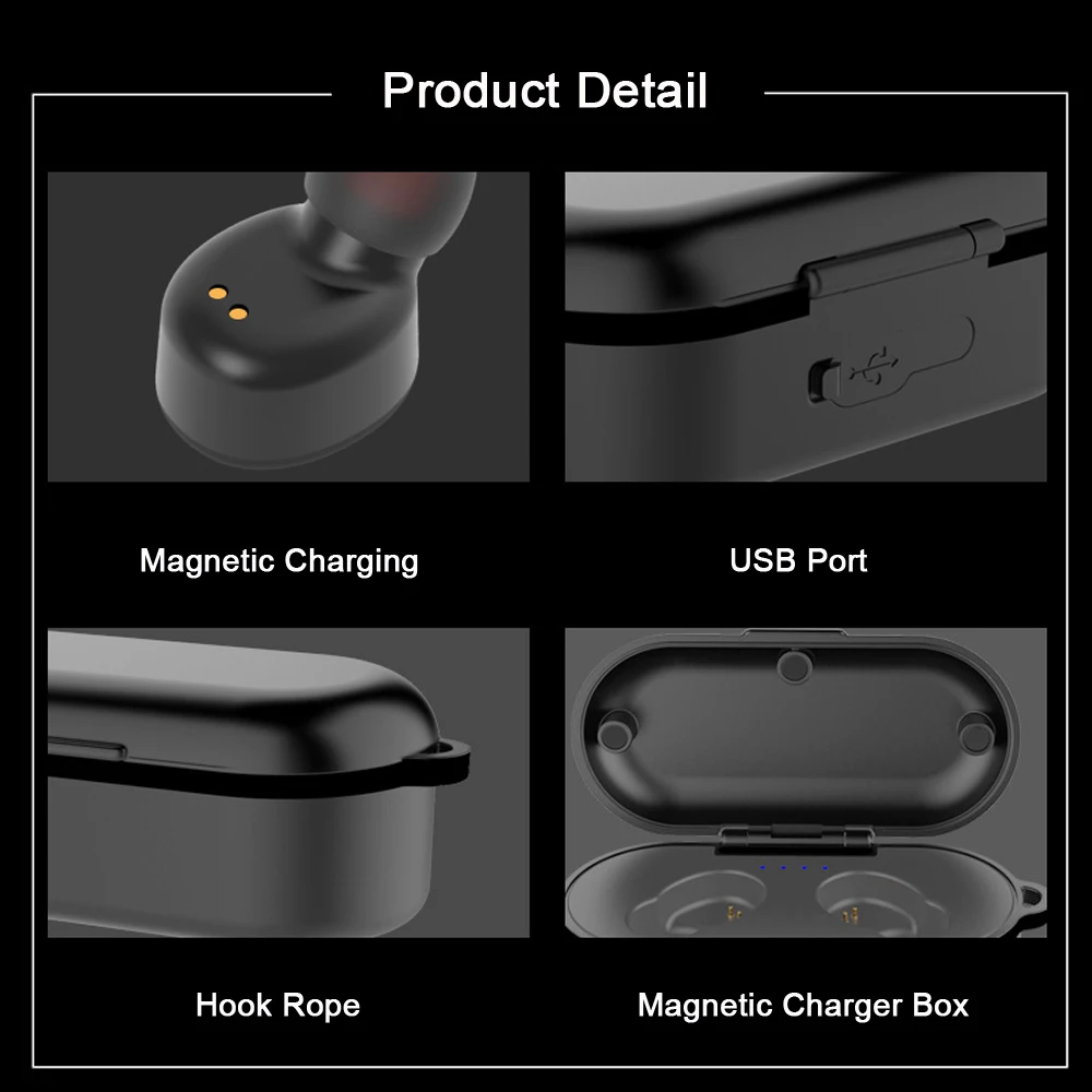 IPX8 Waterproof Bluetooth Earphone Mini In Ear Ecouteur Sport Car Magnetic Charge Wireless Swim Headset For iPhone Xiaomi Watch (11)