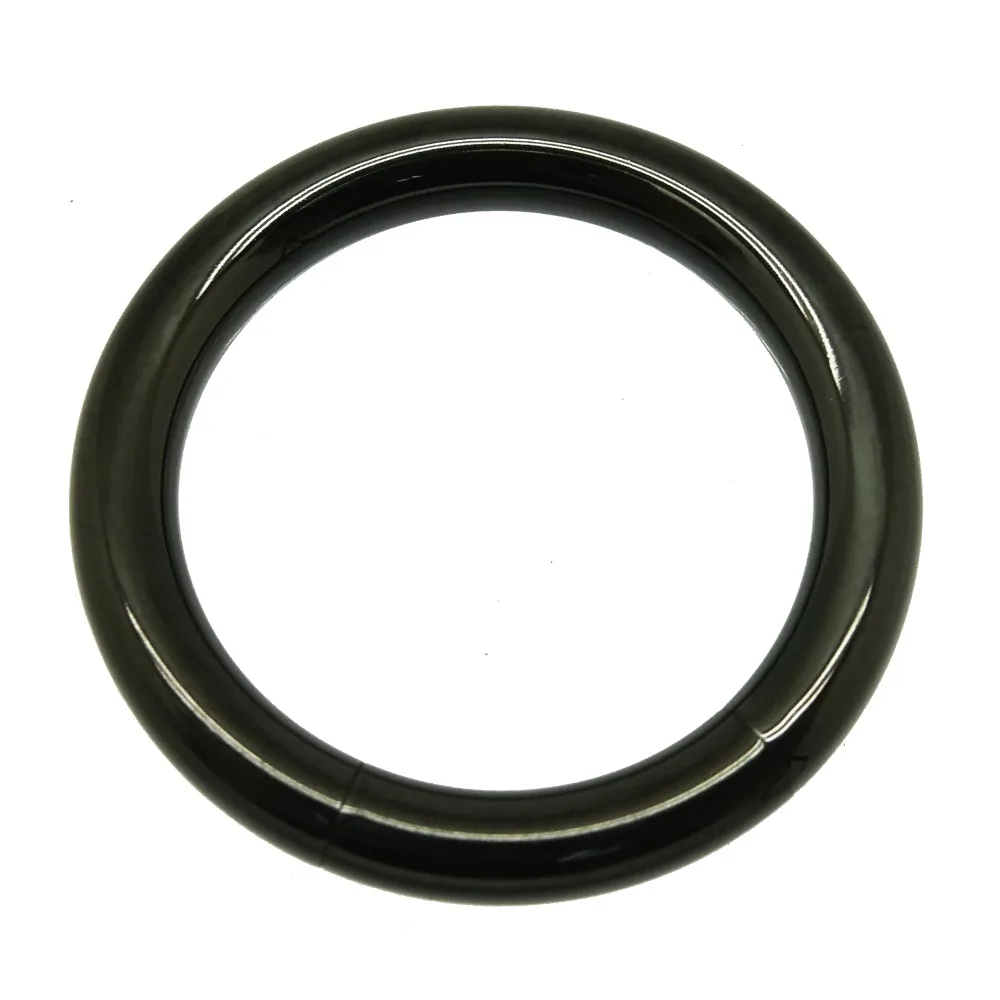 IP титан с черным покрытием пирсинг ювелирные изделия сегмент кольцо для сосков уха пирсинг