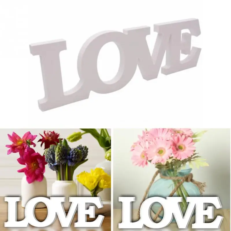 

Wedding Decorations LOVE Mariage Decor Birthday Party Reception White Letters Wedding Sign #0926
