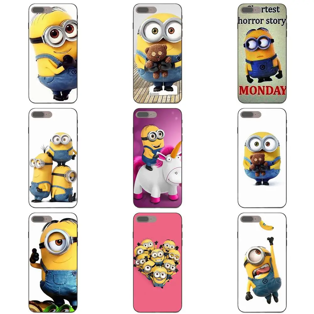 

Women Men Cute Minions For Galaxy C5 C7 J1 J2 J3 J330 J5 J6 J7 J730 2017 Ace Core Duo Max Mini Plus Prime Pro TPU