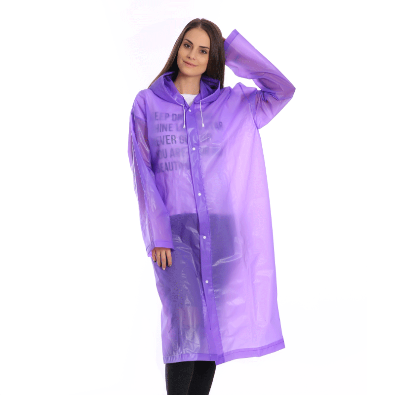 Женская/мужская водонепроницаемая куртка, чистый PE плащ, дождевик с капюшоном, пончо, дождевик