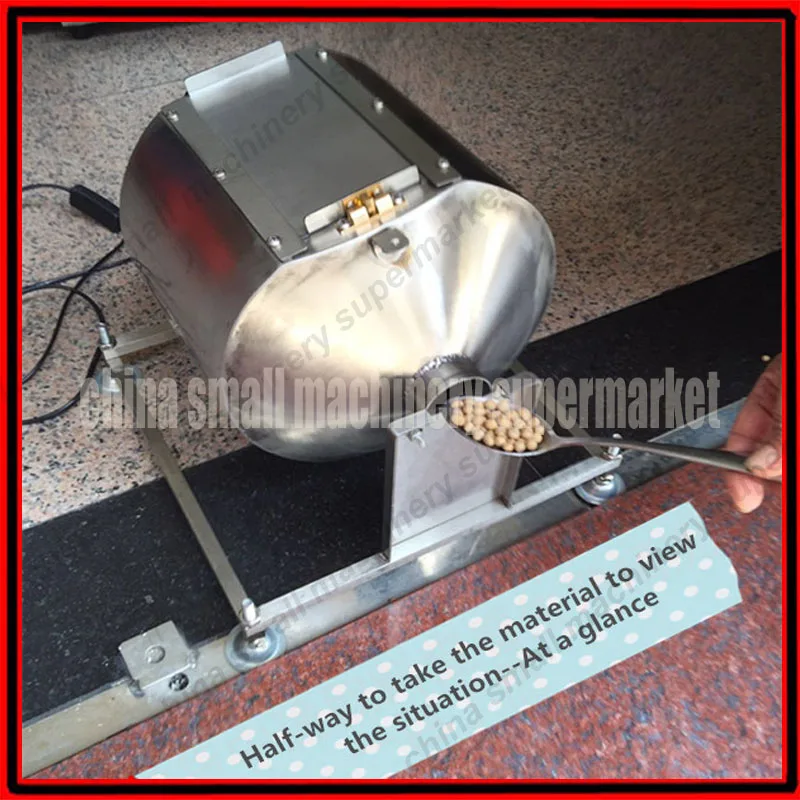 

High quality Automatic rotation 3kg stainless steel coffee roaster machine Roasting machine used for Coffee bean coco Soybeans