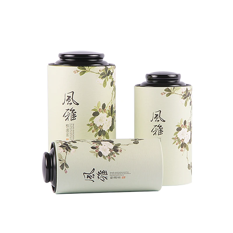

Xin Jia Yi Packaging Fruit Flower Vegetable Seed Tin Can Round Tin Can With Clear Window Paper Tin Can Screw Top Coffee Tin Can