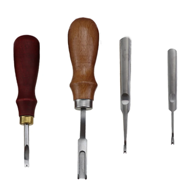19 pcs of leather punching tools Sewing kit of leather saddle sewing work for crafts sewing tools cutting
