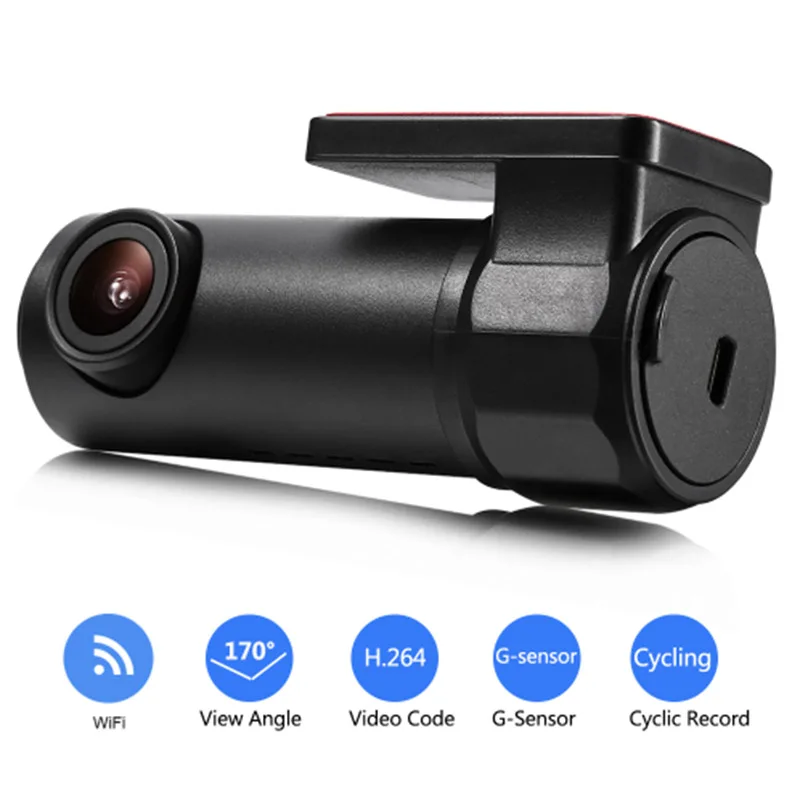 Новинка автомобильная камера 1080P HD видеорегистратор с Wi Fi и датчиком