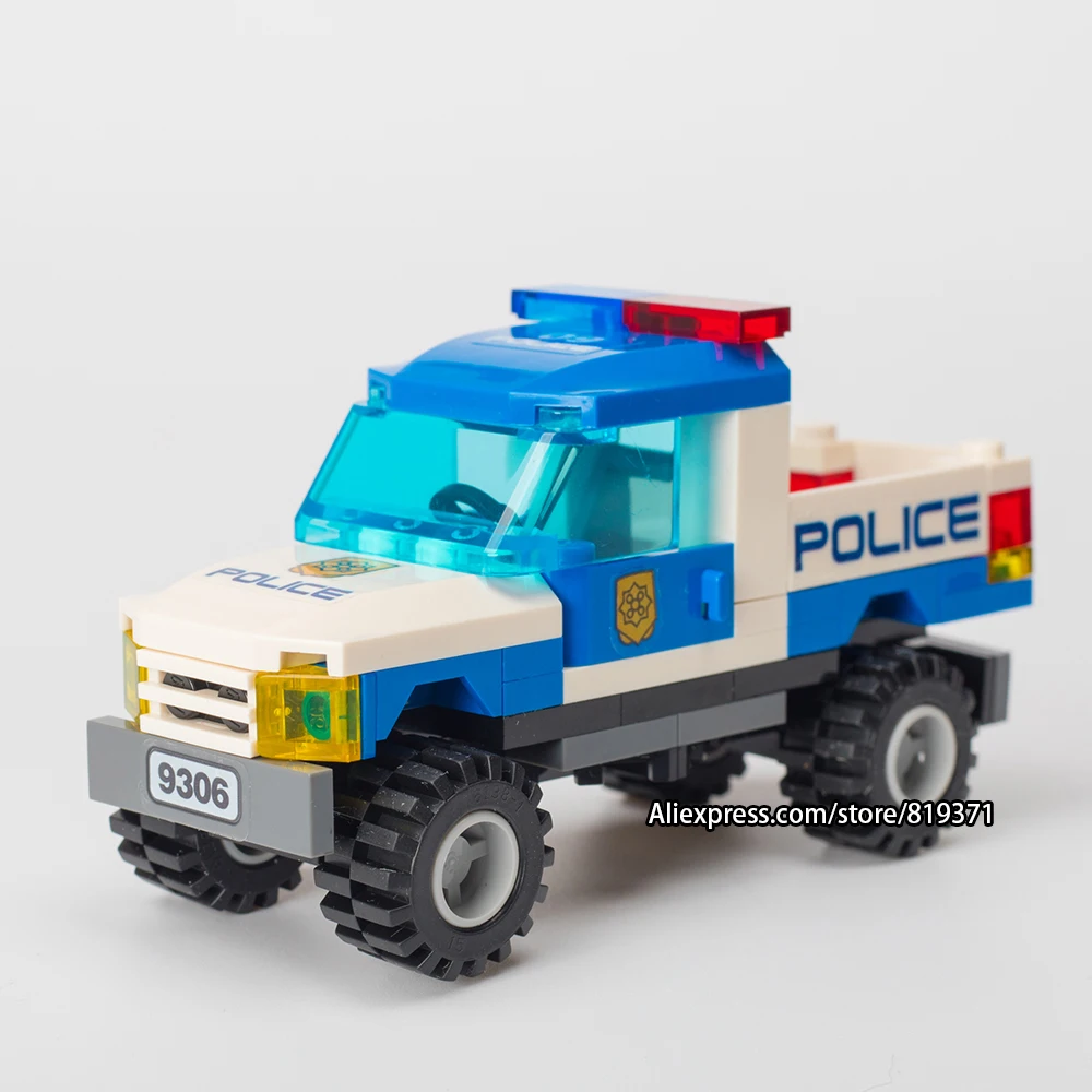 84 шт. Детский конструктор полицейский пикап|brick toys|toys fortoys for children |
