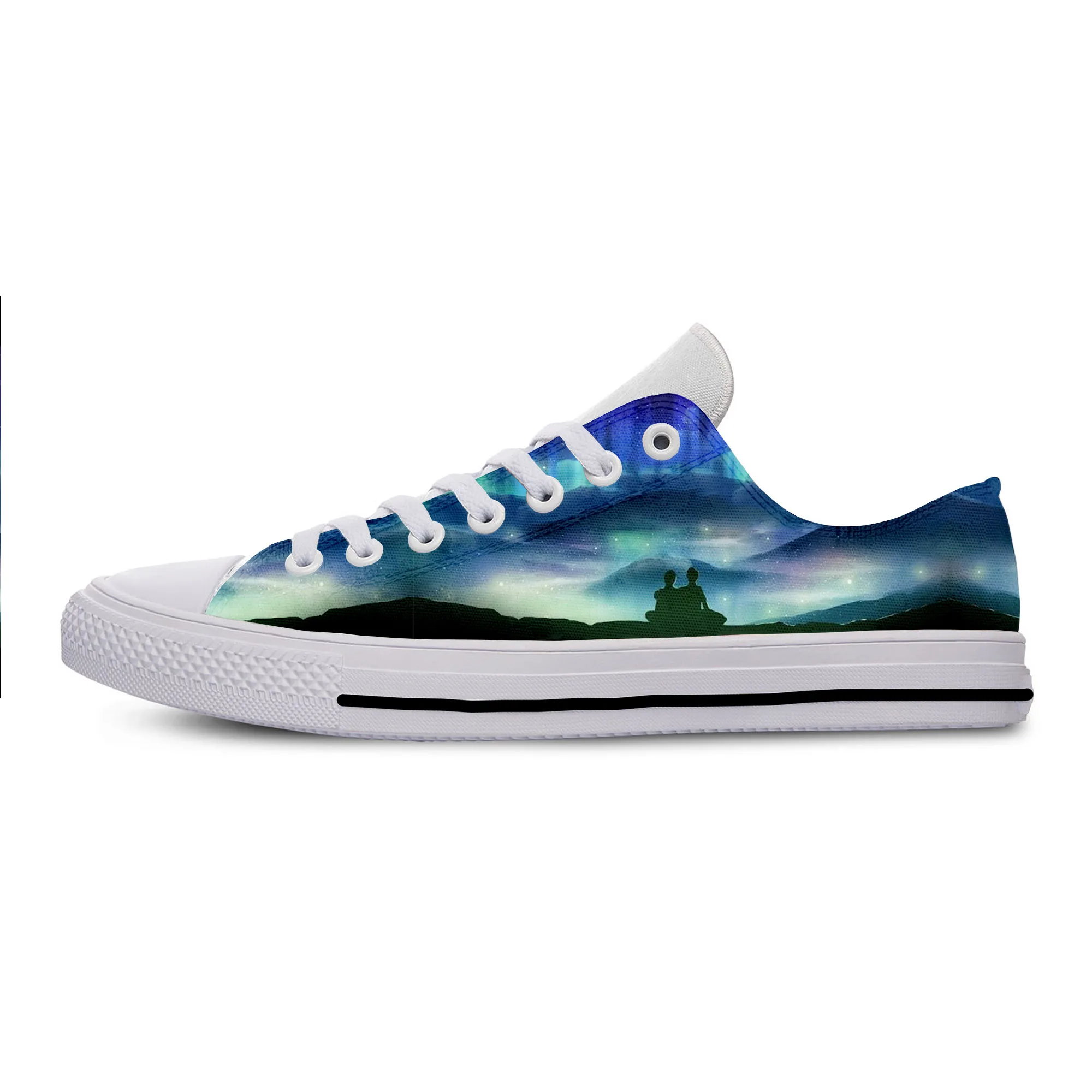 

2019 Hot Sales 3D Sneakers Men/Women Casual Street Punk Rock Harajuku Bridge Print Shoes