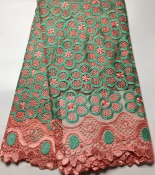 

Latest design French Net Lace Fabric, High Quality Elegant African Tulle lace Stones Nigerian Lace Fabrics Wedding 5Yards HYL642