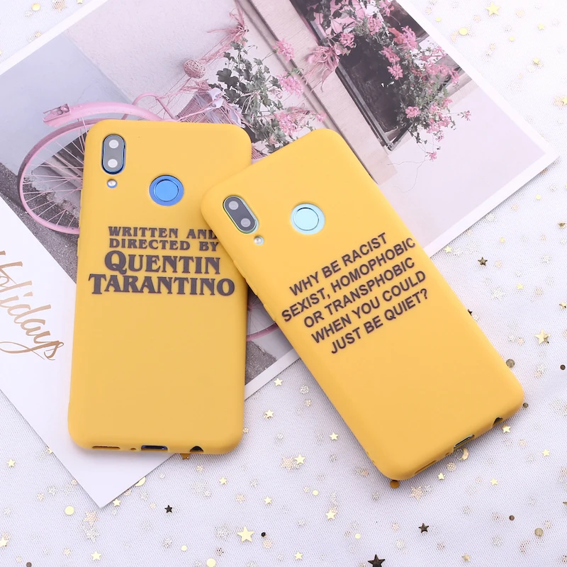 Силиконовый чехол для телефона Huawei Honor Mate 10 20 Nova P20 P30 P Smart Faith Хорошие цитаты Tumblr