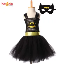 Платье-пачка для девочек «Супермен», «Бэтмен», «Маска», «супергерой», Детский костюм, детское платье-пачка для костюмированной вечеринки на Рождество и Хэллоуин