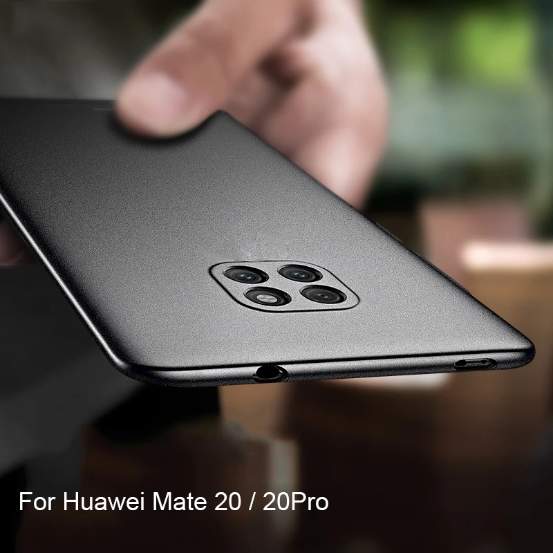 Чехол для Huawei Mate 20 Pro мягкий силиконовый чехол Ультратонкий матовый защитный