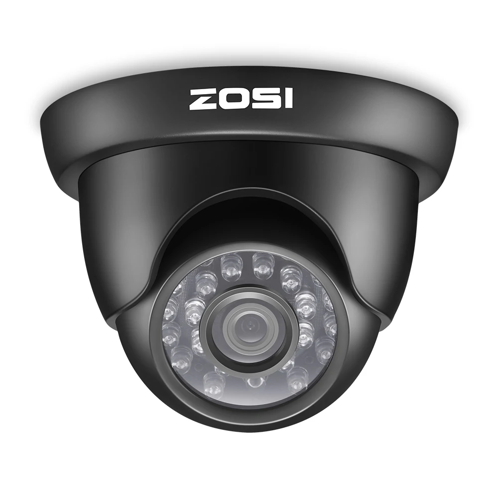 ZOSI HD-TVI 720P DVR 8-канальный CCTV Системы видеонаблюдения DVR комплект из 4-х предметов с 1280TVL 720P проектор для домашнего безопасности 8ch Камера Системы