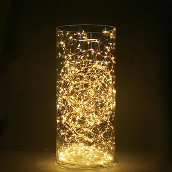

5M 50Leds USB Led String Light DC 5V Copper String Fairy Lights 8 Modes Holiday Lamp For Party Wedding Christmas Xmas Decoration