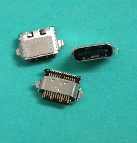 100 шт./лот для Motorola For Moto G6 micro mini USB Разъем гнездо зарядки Женский питания |