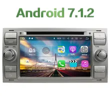 Android 7.1.2 2GB RAM 4G WIFI DAB+ Car DVD Multimedia Player Radio Stereo For Ford C-MAX S-MAX 2005 2006 2007 2008 2009 2010
