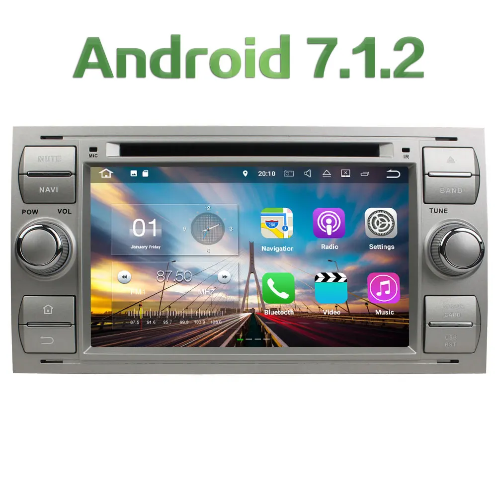 Android 7 1 2 2GB RAM 4G WIFI DAB Car DVD font b Multimedia b font