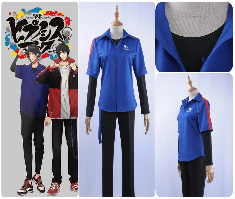 Игра дивизия рэп битва гипноз Mic Buster Bros! Yamada Jiro новый костюм для косплея на заказ