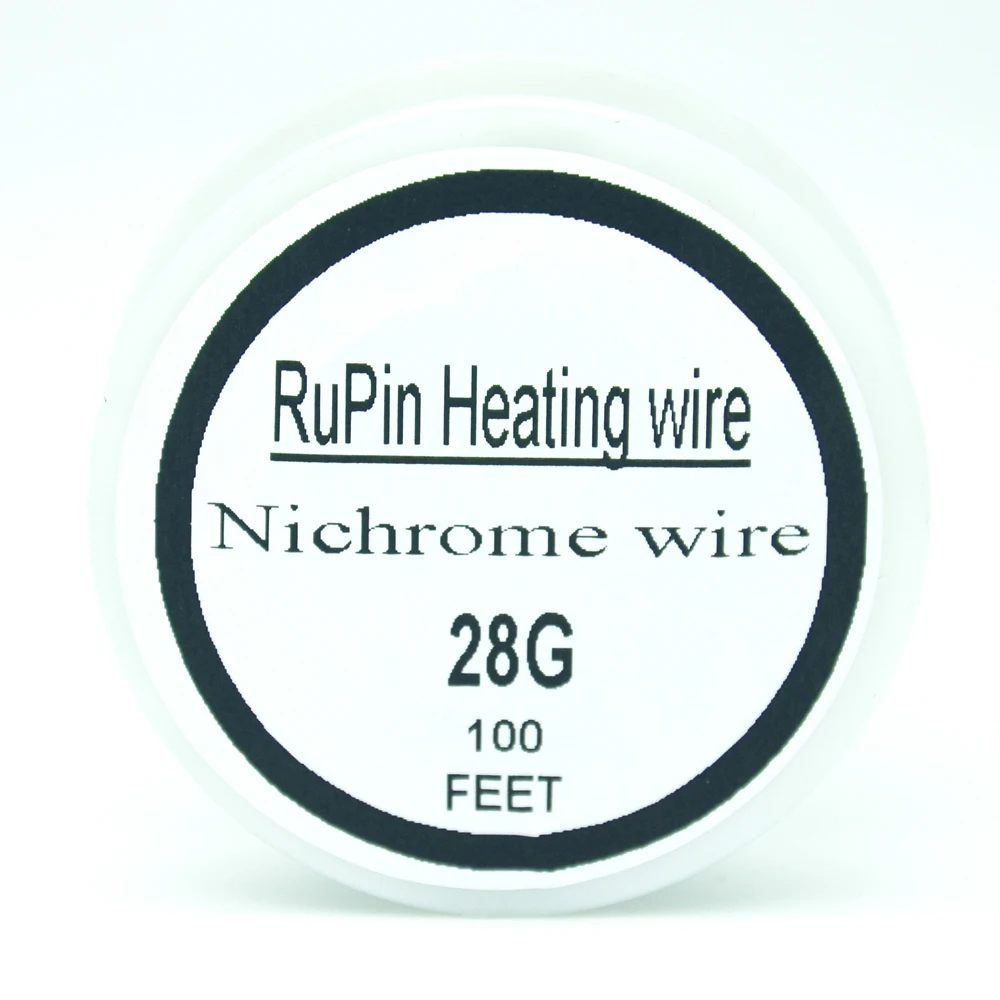 RuPin Heating Wrie Nichrome wire 28 Gauge 100 FT 0...