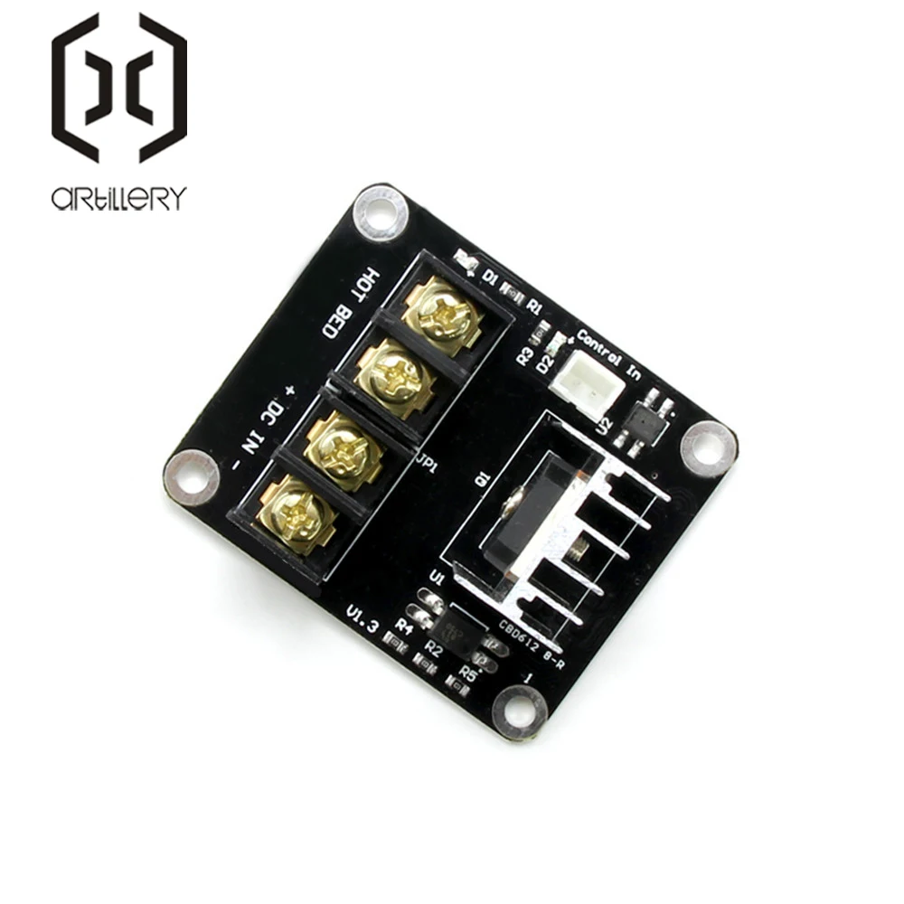 2 قطع 3D طابعة ساخنة السرير الطاقة وحدة عالية الحالي 210A MOSFET ترقية RAMPS 1.4 مع كابل