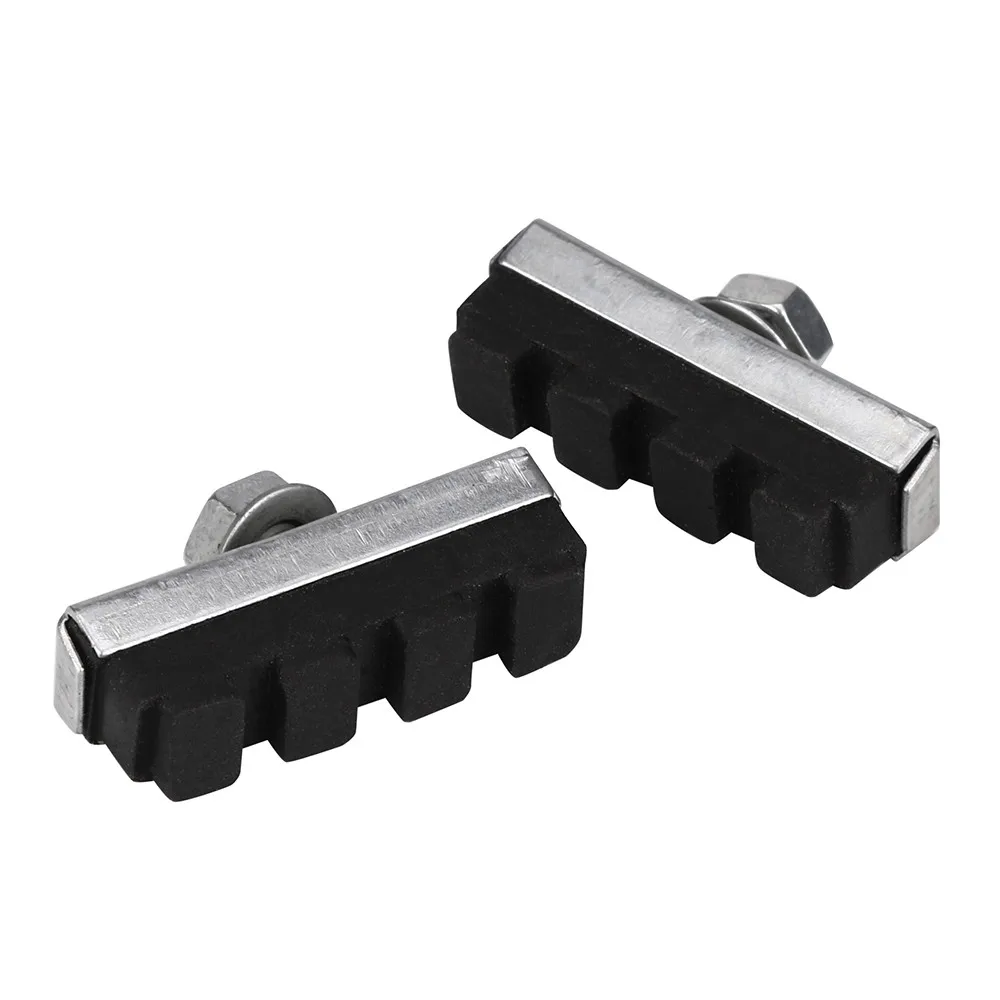 2019 2pc Durable Bicycle Cycling Bike V Brake Holder Pads Shoes Blocks Black camping ciclismo Sports Outdoor Accessories *30