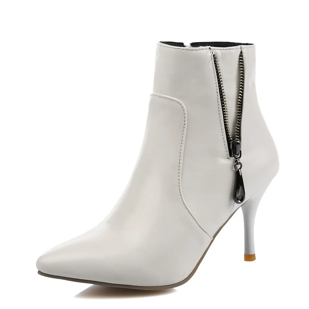 Vino Blanco Dedo Zapatos Tamaño Alta 5 9122 Calidad Original Pie Punta Intención Del 3 Fino Tacones 9121 Mujeres Sexy Mujer Botines Negro 9123 13 Rojo UaU7xZvn