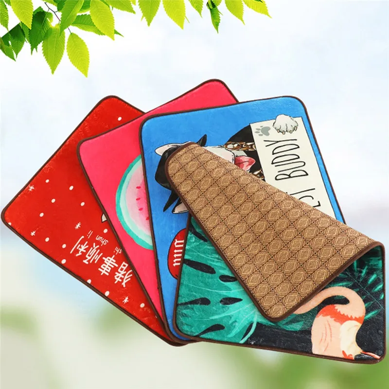 Imixlot мягкий ковер в скандинавском стиле из фланелевого ротанга, коврик для спальни, коврик для питомца, двусторонний, доступен