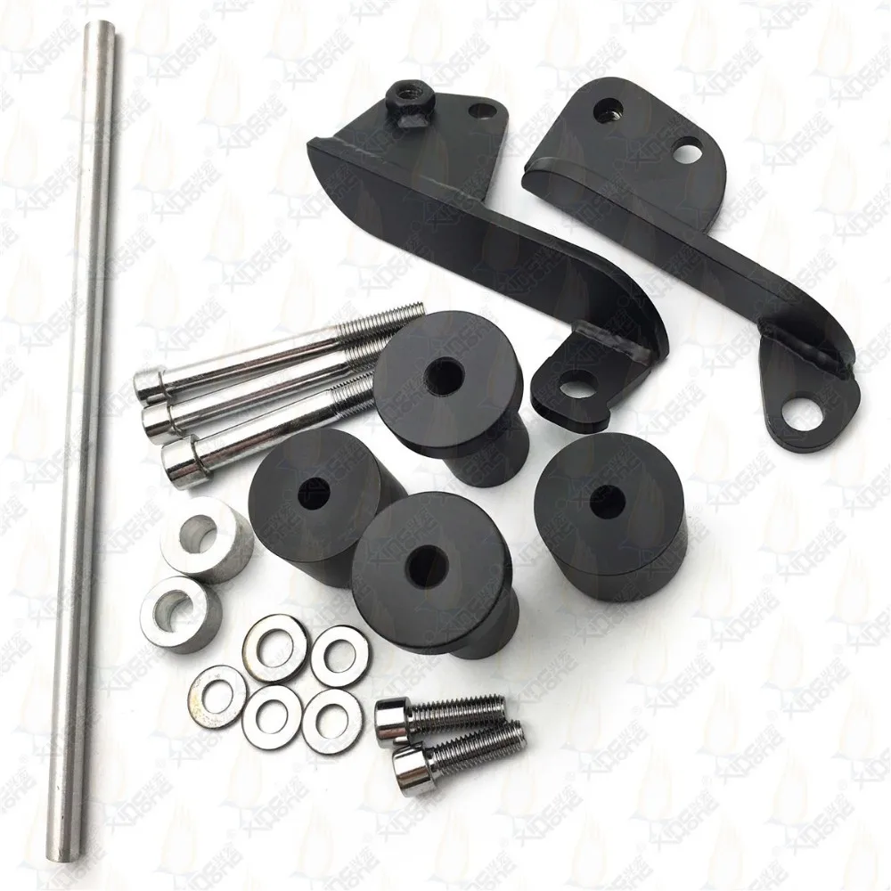 

Aftermarket Free shipping motorcycle parts No Cut Frame Slider For Honda 2003 2004 2005 2006 CBR 600RR CBR600RR RR Black