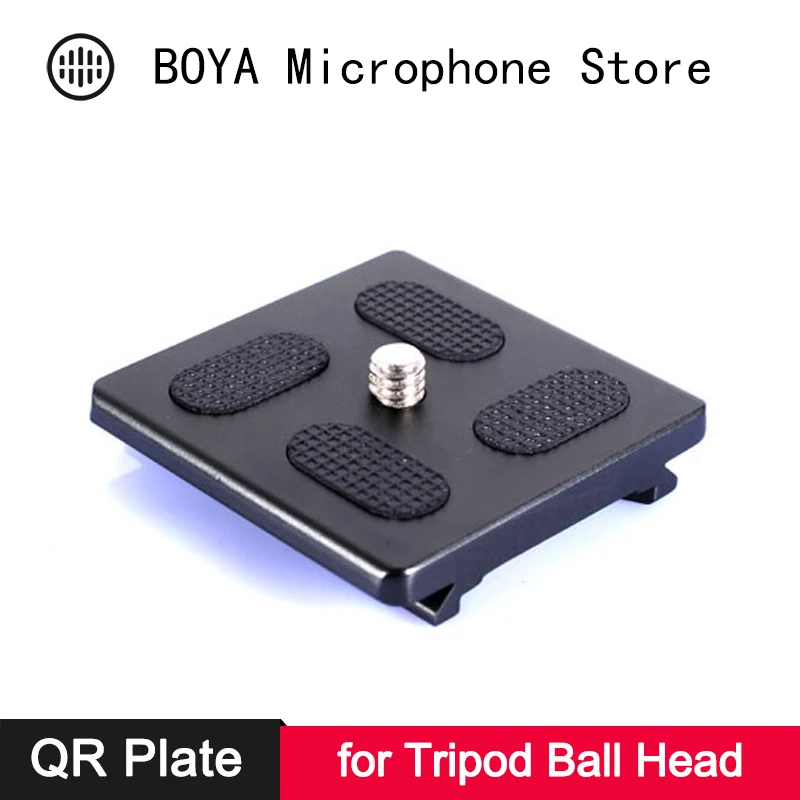 

QR-1 50*50mm Universal Quick Release Plate for KJ-1 KJ-0 KS-1 KS-0 KB-1 KB-0 1/4" SLR Camera DV Tripod Monopod Head Accessories
