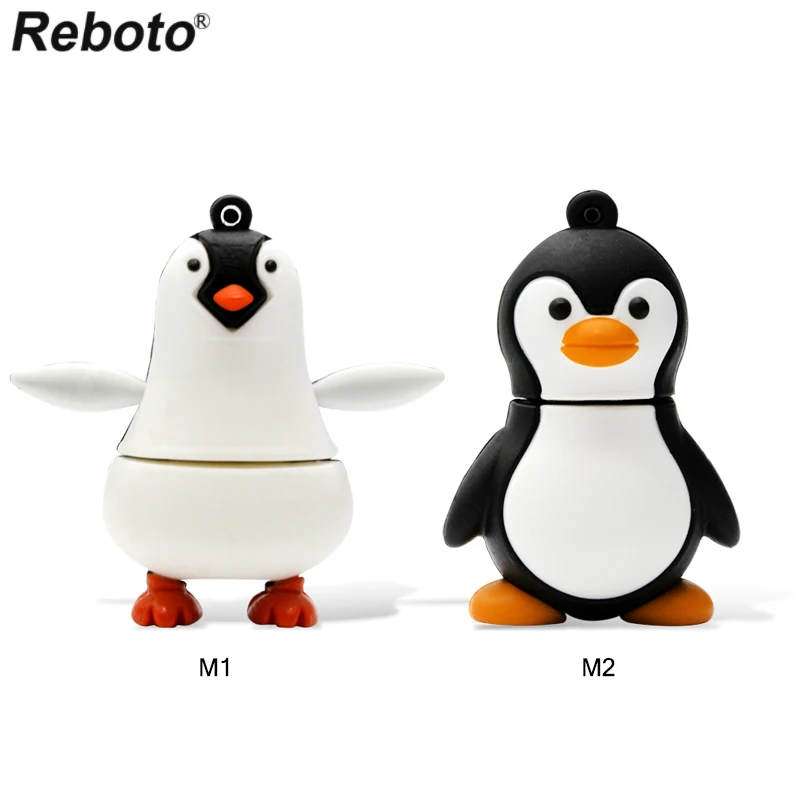 

Retobo Penguin USB Flash Drive 2GB 1GB 512MB USB Memory USB 2.0 Pen Drive Cute Animal Memory Stick