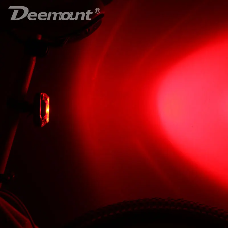 

3W Bicycle Tail Light Rain Water Proof Bike Seat Post Visual Warning USB Cree LED Rechargeable Lamp Cycling MTB Rear Back Latten
