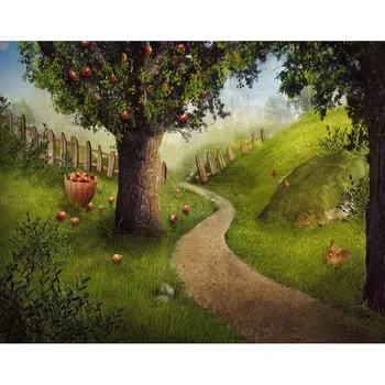 

LIFE MAGIC BOX Photo Backdrop Small Road Baby Shower Stage Background For Photos S-2627