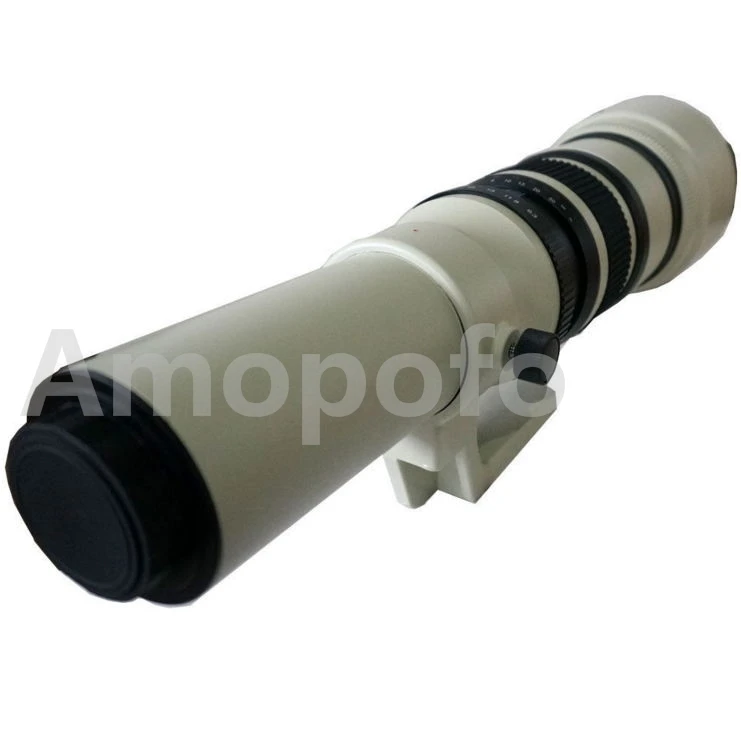 Amopofo, 500 мм F6.3-32 телеобъектив для камер Canon EOSM M1 M2 M3 M4 M5 M6