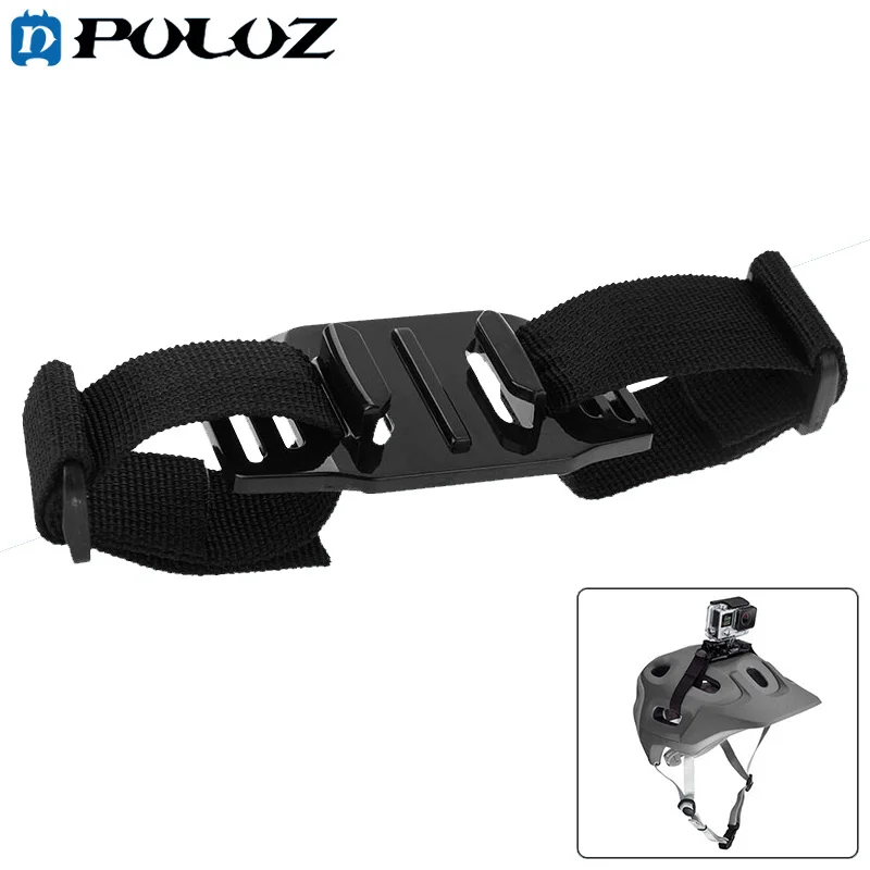 

PULUZ Vented Adjustable Helmet Strap Head Belt Mount Go Pro Mount Holder Adapter for GoPro NEW HER/HERO6/5/5/4/3+DJI OSMO Action