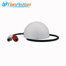 TIANANXUN наблюдения мини микрофон аудио пикап Устройство Высокая чувствительность CCTV камера прослушивания монитора устройства наборы