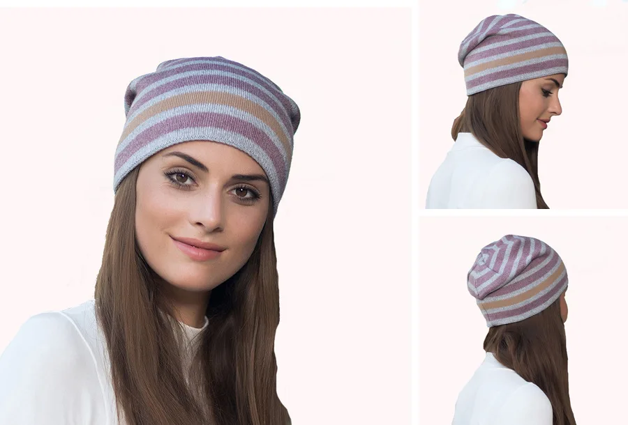New Factory Direct Knitted Wool Caps Female Skullies Beanies Thick Casual Winter Warm Hats for Women's Hat (5)
