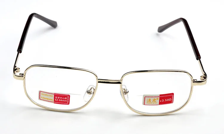 Специальная цена двойной свет очки для чтения женские смола линзы Анти-усталость пресбиопические очки мужские Oculos металлическая оправа
